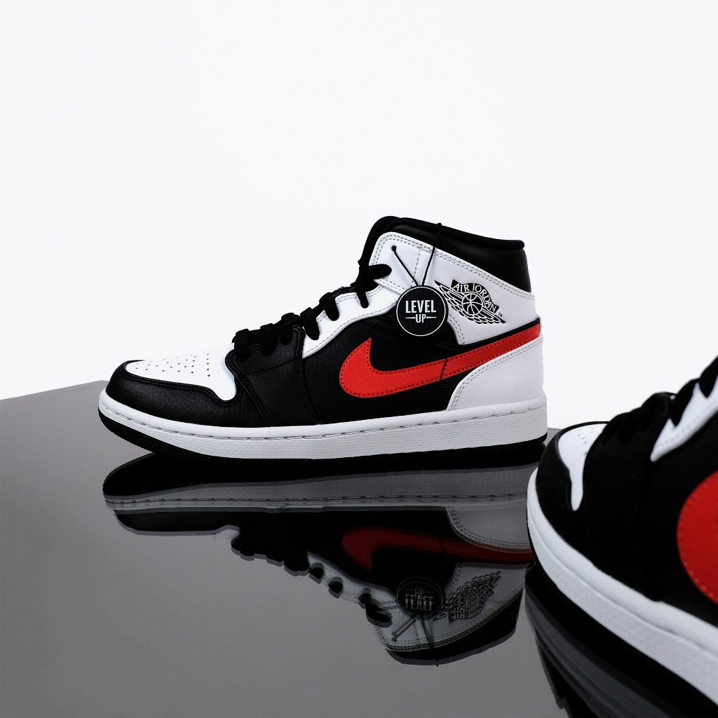 Jual Air Jordan 1 Mid Chile Red Promo Shopee Indonesia