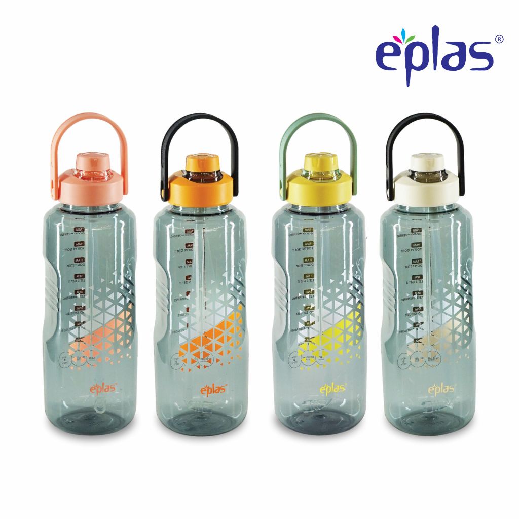 Jual EPLAS Tumbler Botol Minum Tritan 2,5 Liter Bpa Free 2500 ml EGET ...