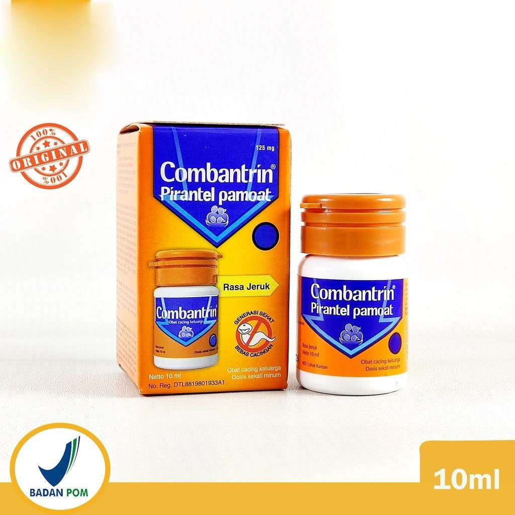 Jual COMBANTRIN SYRUP 10 ML / OBAT CACING | Shopee Indonesia