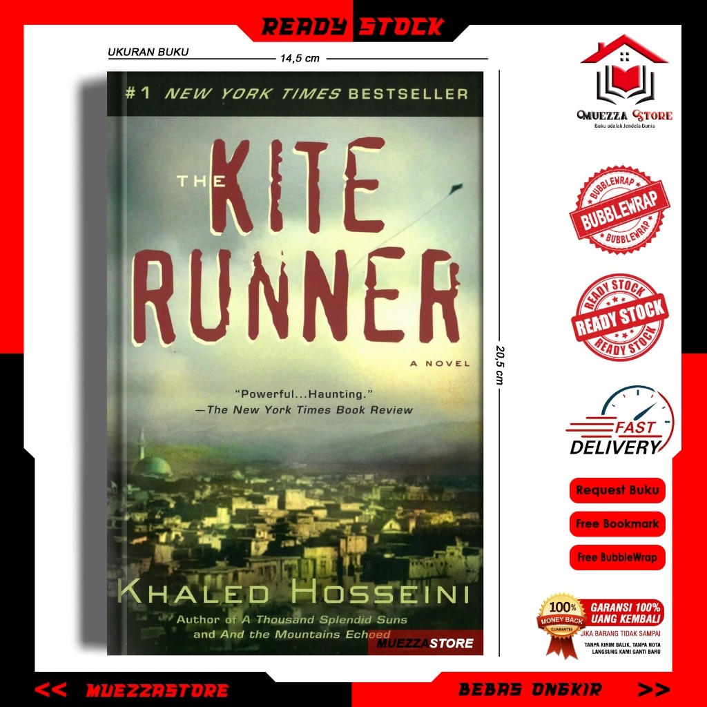 Jual The Kite Runner - Khaled Hosseini (English/Indonesia) | Shopee ...