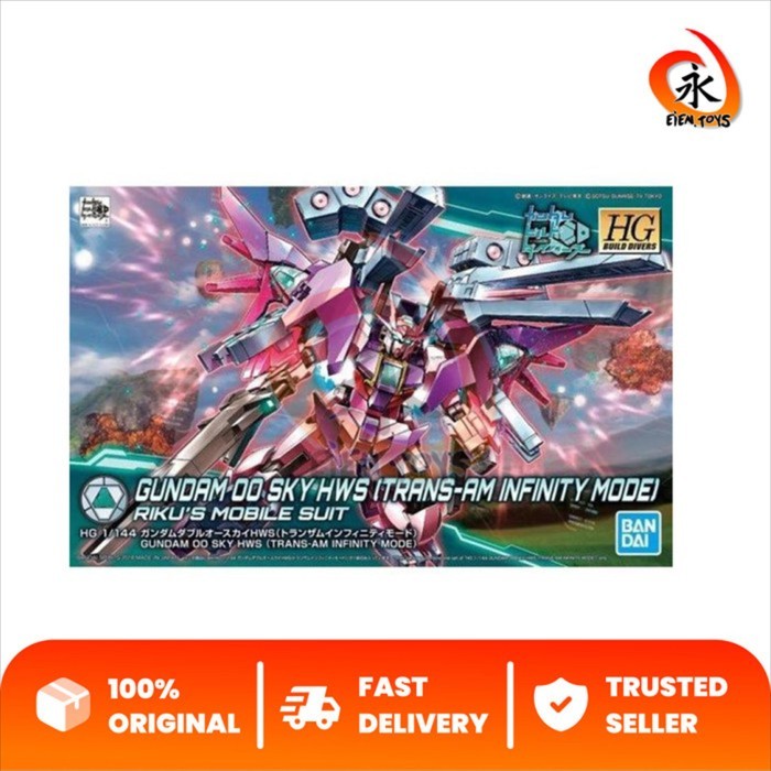 Jual HGBD Gundam 00 Sky HWS -Trans-AM Infinity Mode - Bandai | Shopee ...