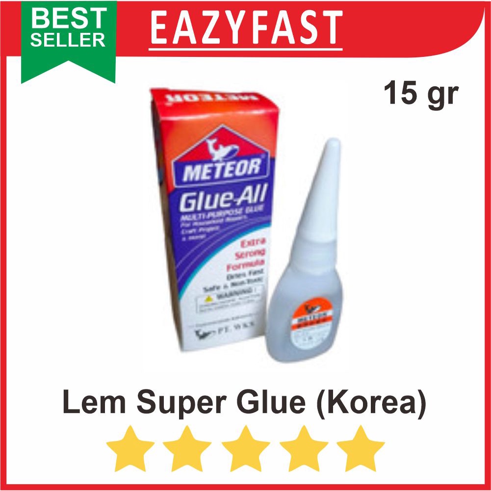 Jual Lem Besi Korea Power Super Glue Botol Besar Shopee Indonesia