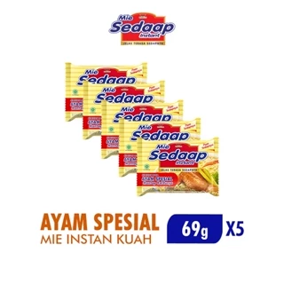 Sedaap Mie Instan Ayam Spesial 69 gr x5