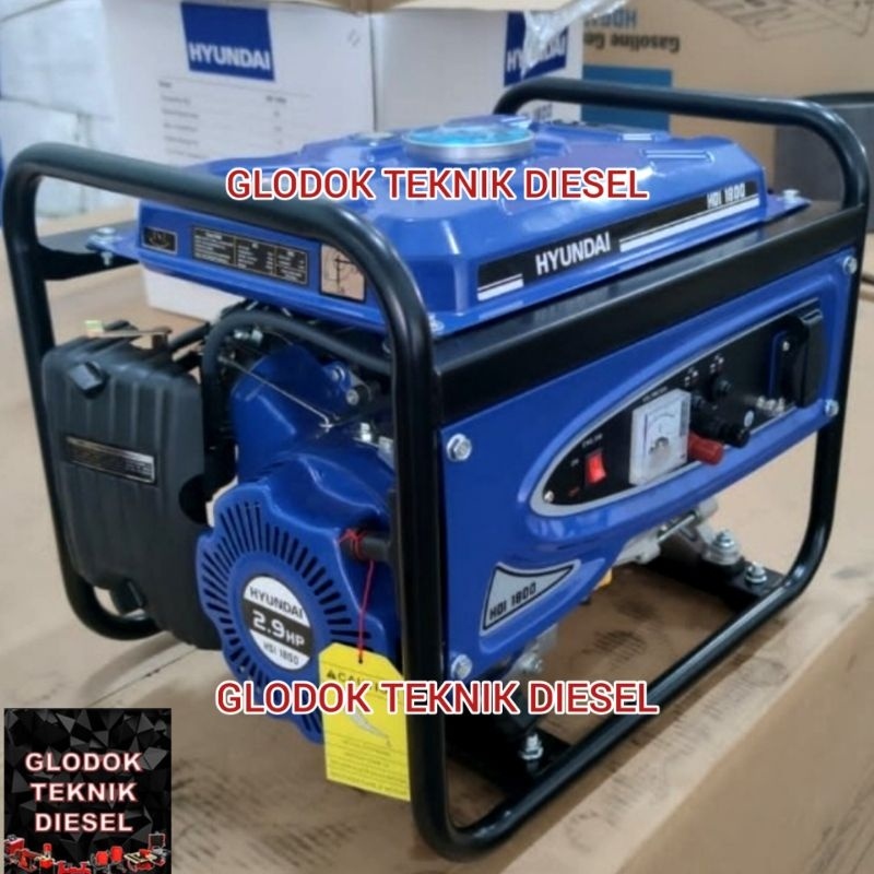 Jual Engine Genset Hyundai Hdi Generator Listrik Mesin Genset