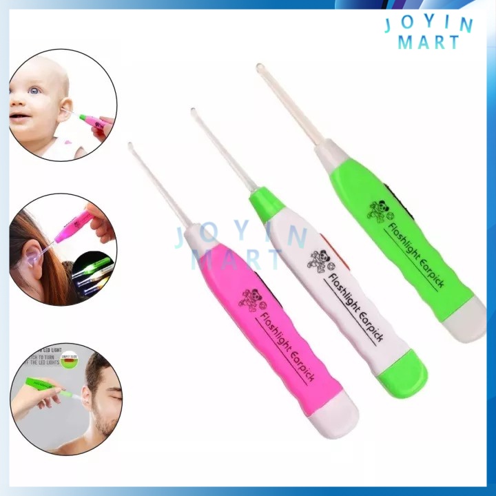 Jual Ear pick Lampu LED Flash Light / LED Korek Kuping / Earpick