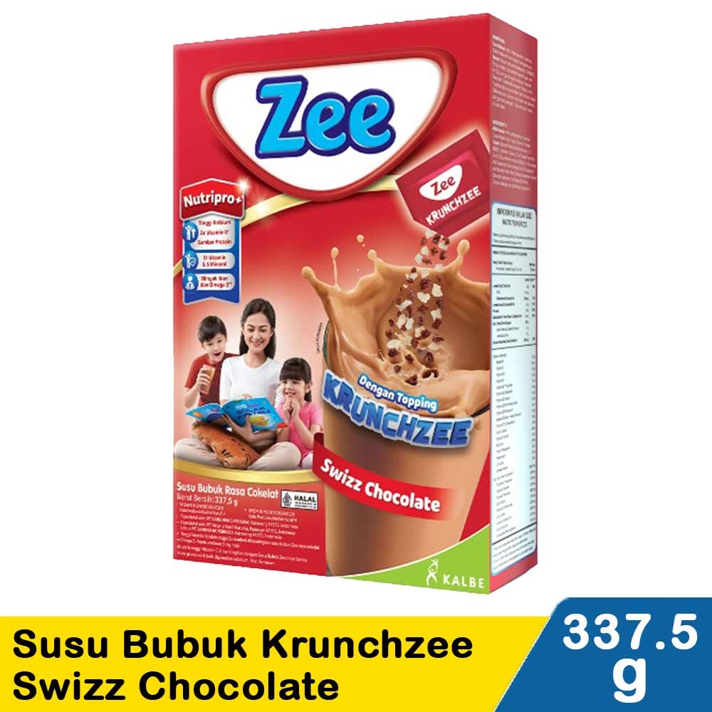 Jual SUSU ZEE REGULAR SWIZZ CHOCOLATE MILK 350 GR Susu Peninggi Berat ...