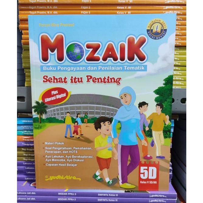 Jual Buku Mozaik Tematik jilid 5D untuk SD/MI kelas V Yudhistira ...