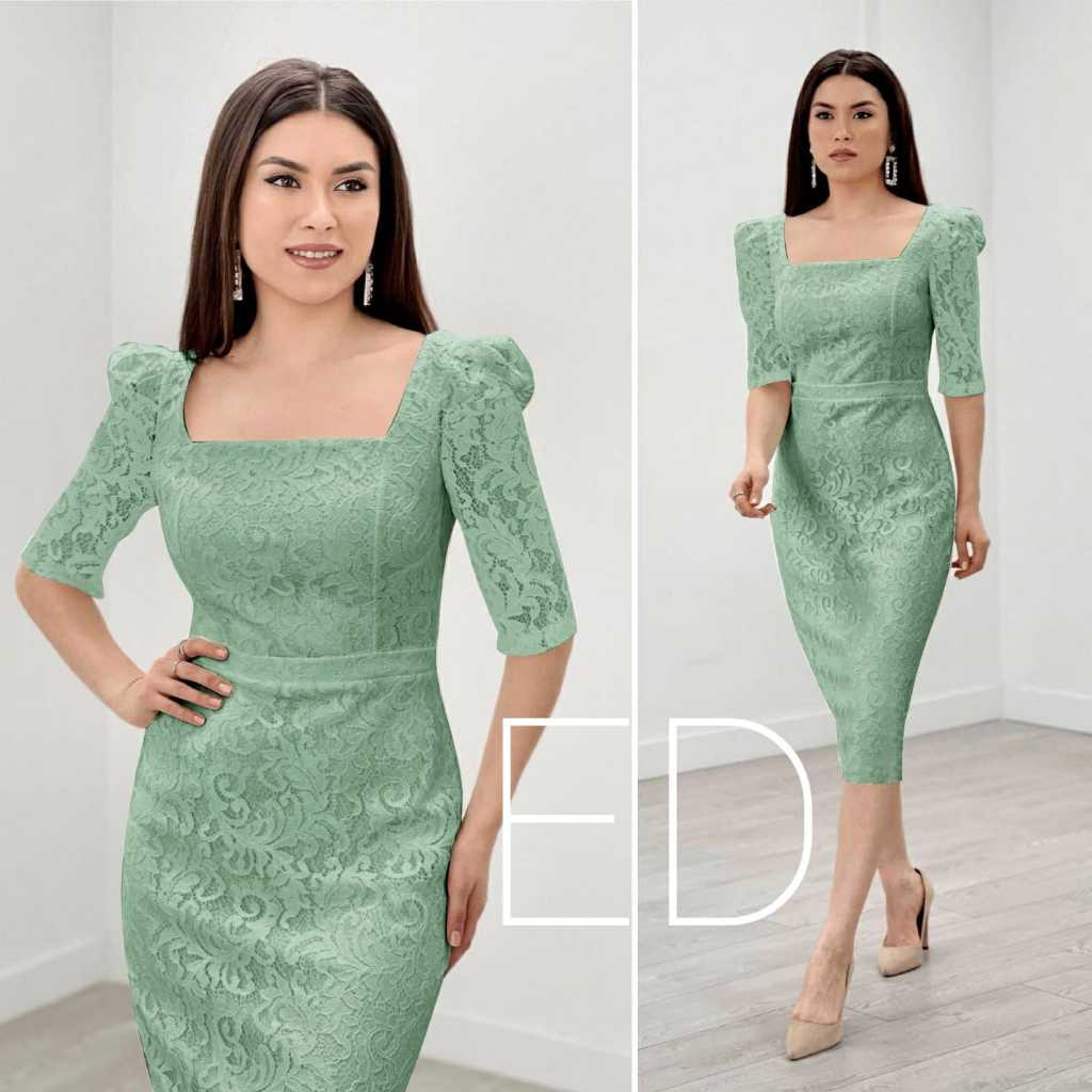 Jual Dress Brukat Span Melvina Brukat M L XL Dress Meiko Brukat Dress Wanita Terbaru Dress Natal Anggun Shopee Indonesia