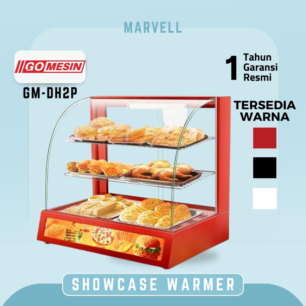 Jual SHOWCASE WARMER GM-DH2P ETALASE PEMAJANG PEMANAS MAKANAN FRIED ...