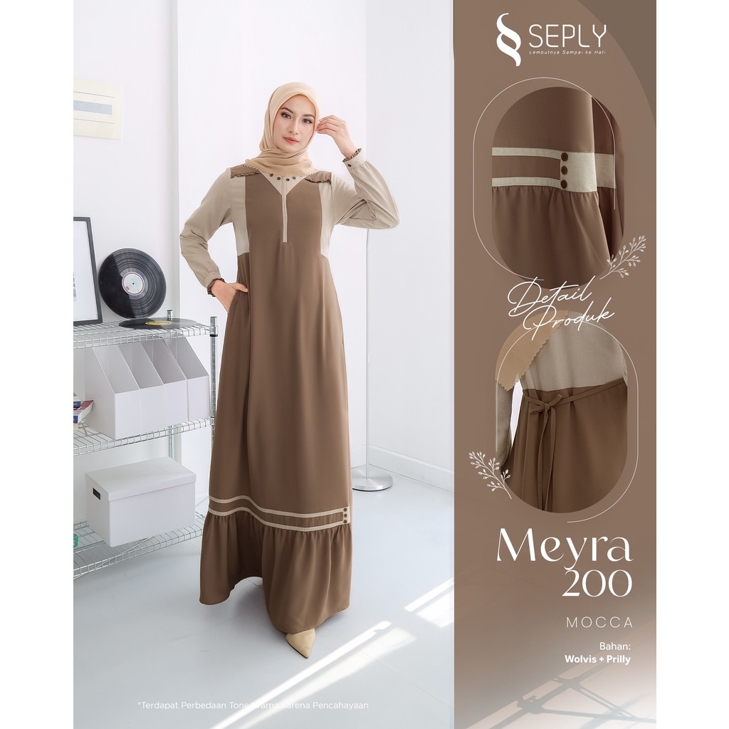 Jual Gamis Seply Meyra 200 | Shopee Indonesia