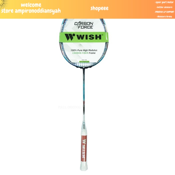 Jual Wish Badminton Racket Carbon Force 700 Control Raket Bulu Tangkis ...