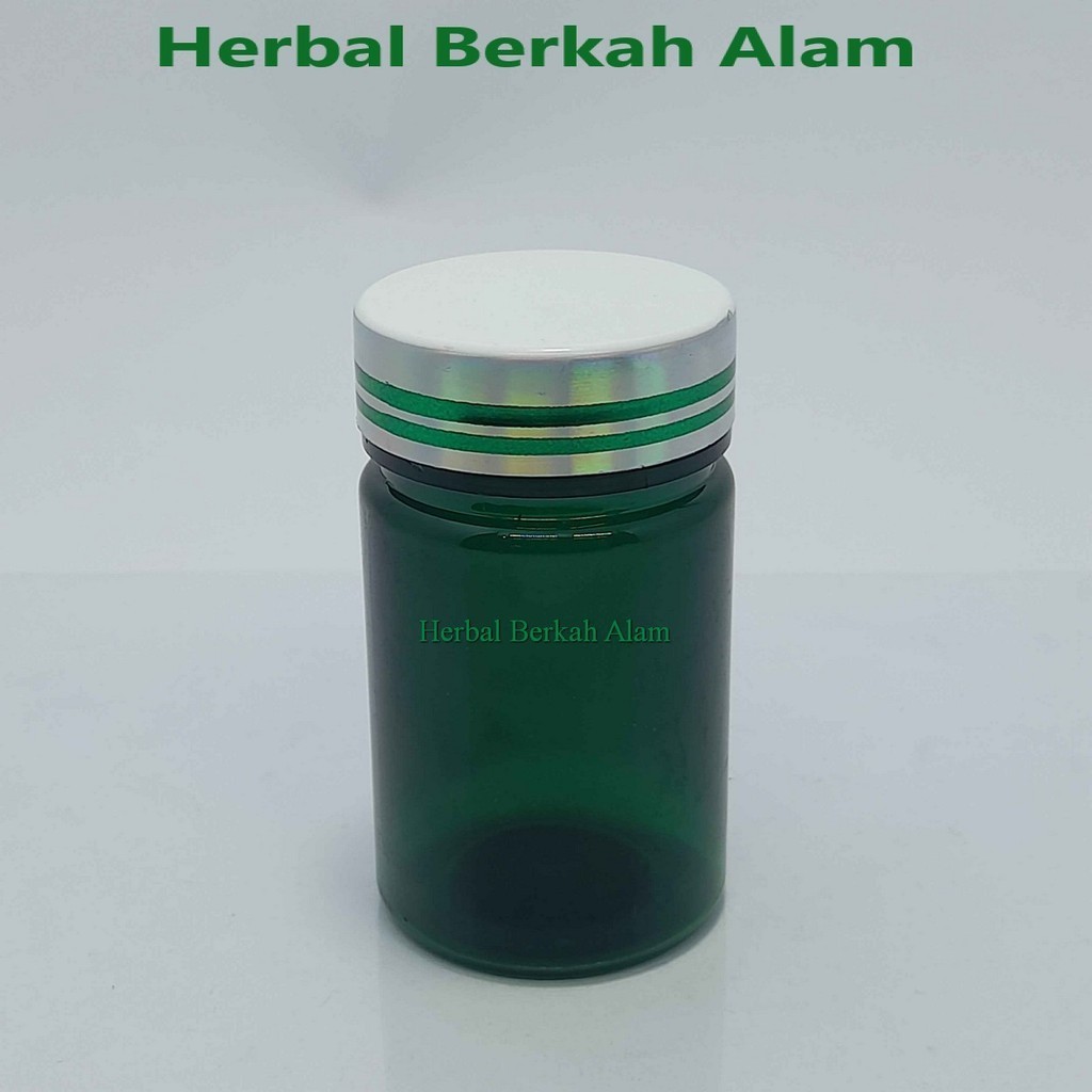 Jual Botol Obat 60 ml Hijau Tutup Putih List Full Hologram Line Hijau ...