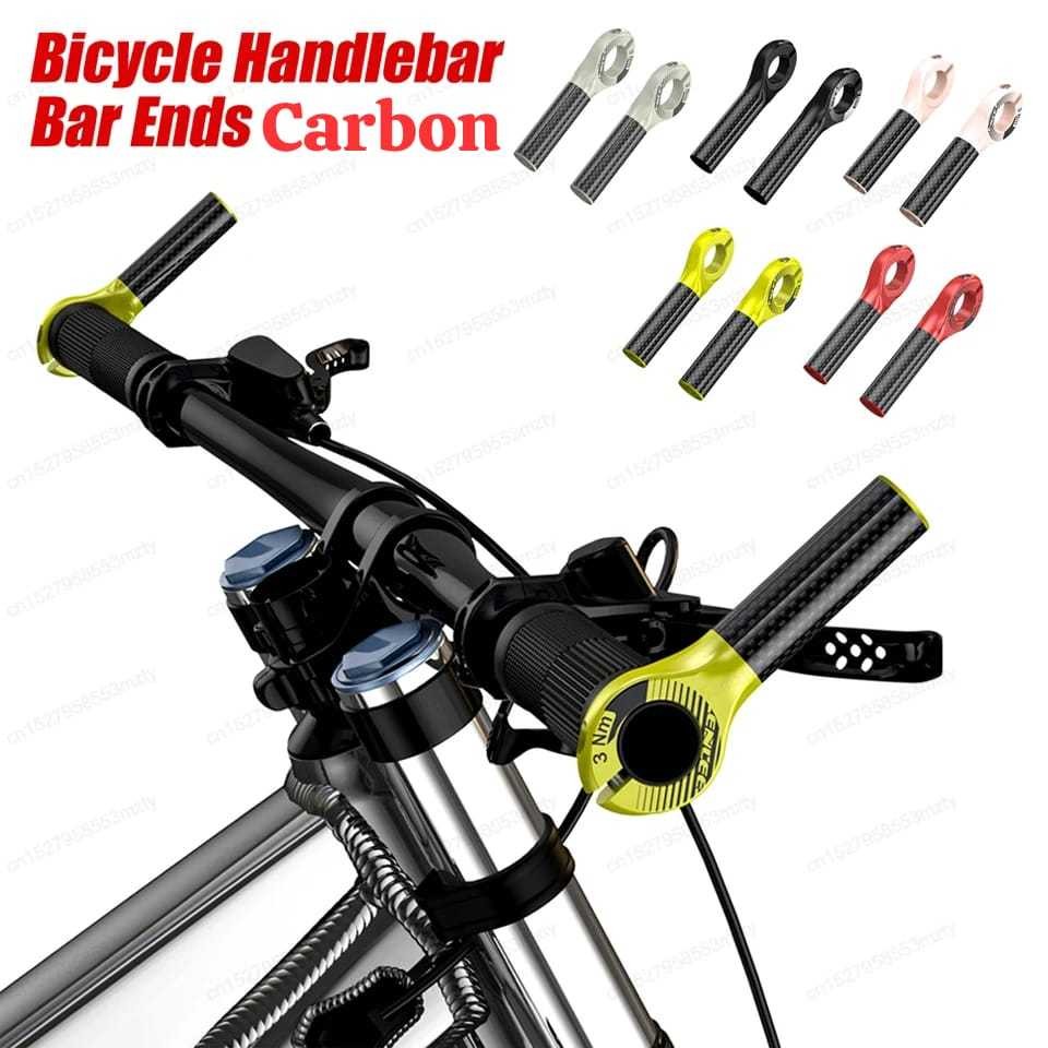 Jual Enlee Bar end Tanduk Carbon Stang Handlebar Ujung Barend Grip ...