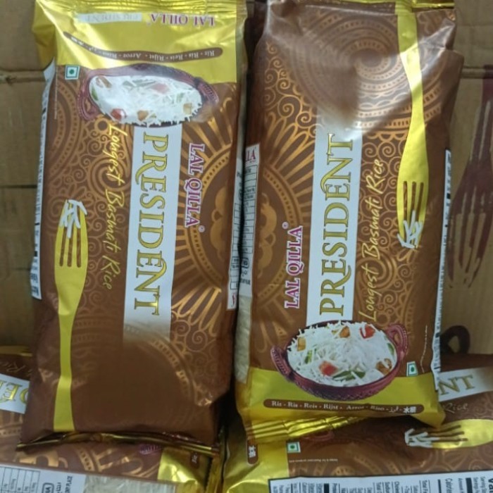 Jual LAL QILLA PRESIDENT BASMATI RICE 1 KG | Shopee Indonesia