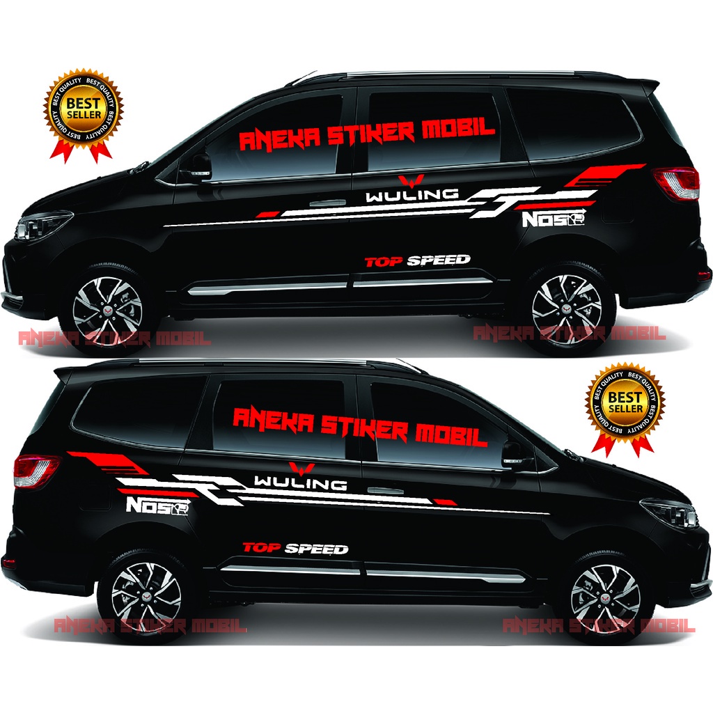 Jual Stiker Mobil Wuling Confero Sticker Cutting Wuling Confero Terbaru ...
