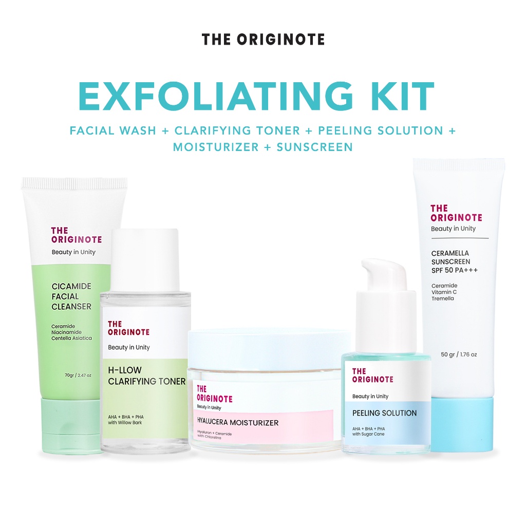 Jual [PreOrder] SPECIAL BUNDLE 5in1 The Originote Paket Skincare Face