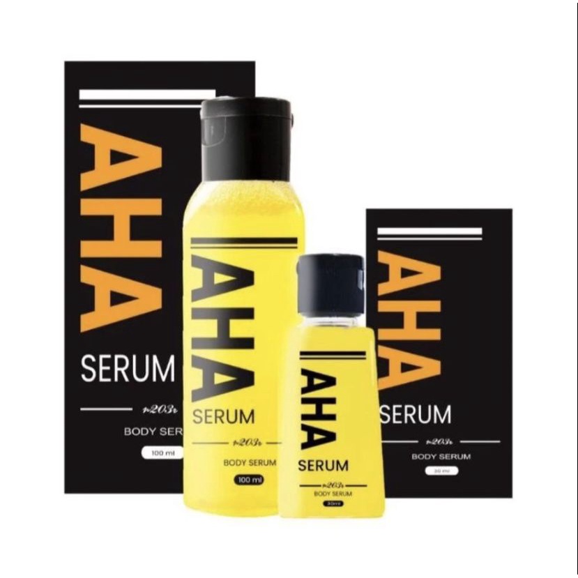 Jual N203R Aha Body Serum | Serum Badan 30/100ml BPOM | Shopee Indonesia