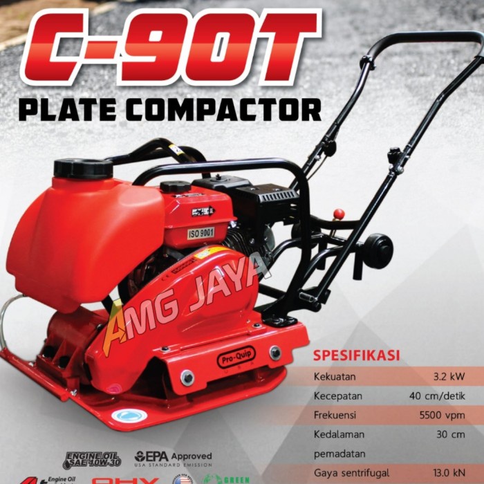 Jual Mesin Stamper Plate Compactor PROQUIP C90T Mesin Pemadat Tanah ...