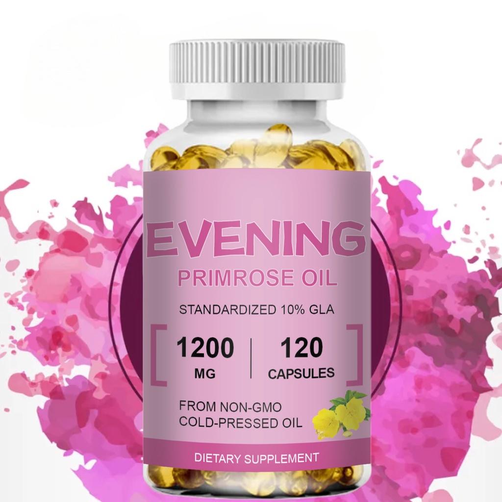 Jual Evening Primrose Oil 1200 mg with Naturally Occurring GLA (Gamma