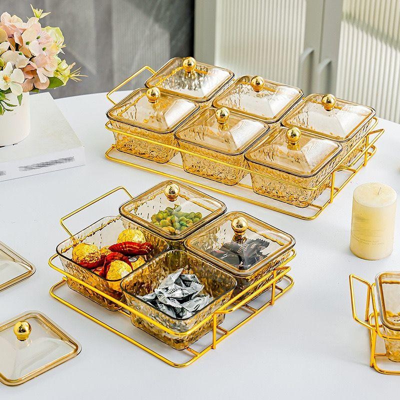 Jual [MS] Toples Buah Toples Snack Permen Fruit Tray dengan Tatakan ...