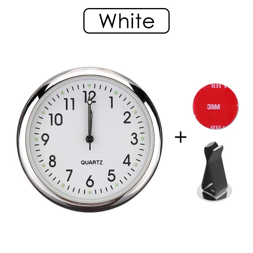 Jual Luminous Jam Mobil Analog Dashboard Digital Jam Elektronik Tempel Dashboard Mobil SUV