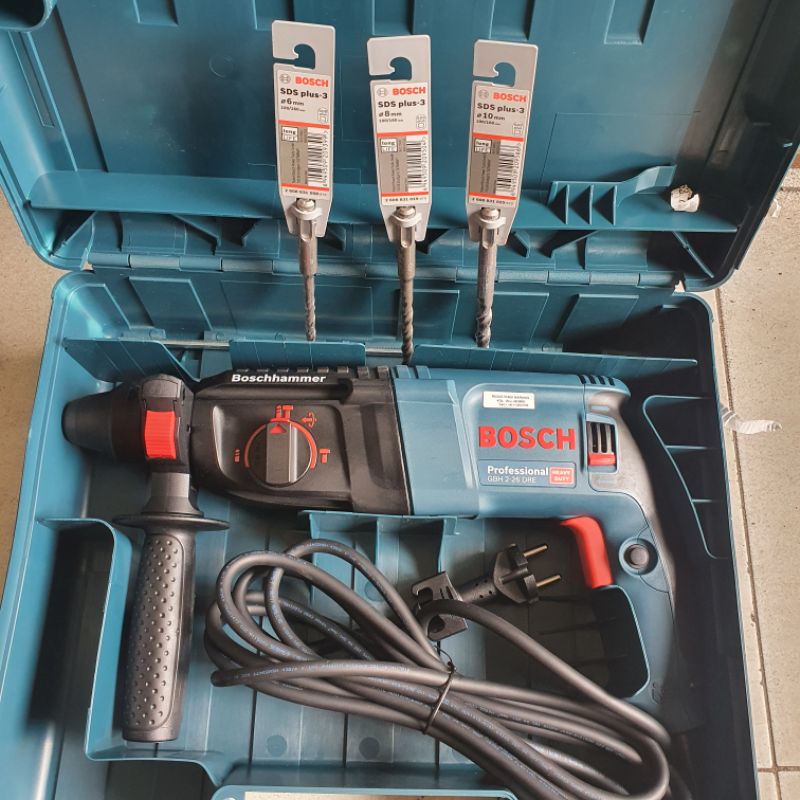 Jual BOSCH GBH226 MESIN BOR BETON ROTARY HAMMER 28MM GBH 226 DRE 3