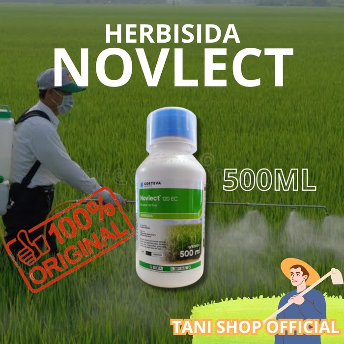 Jual Racun Rumput Novlect 500 Ml Herbisida Selektif Pada Tanaman Padi