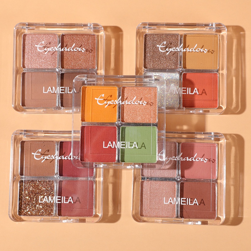 Jual SVMY 3049 4 COLOR AVOCADO EYESHADOW DISK MATTE SHIMMER FRUIT