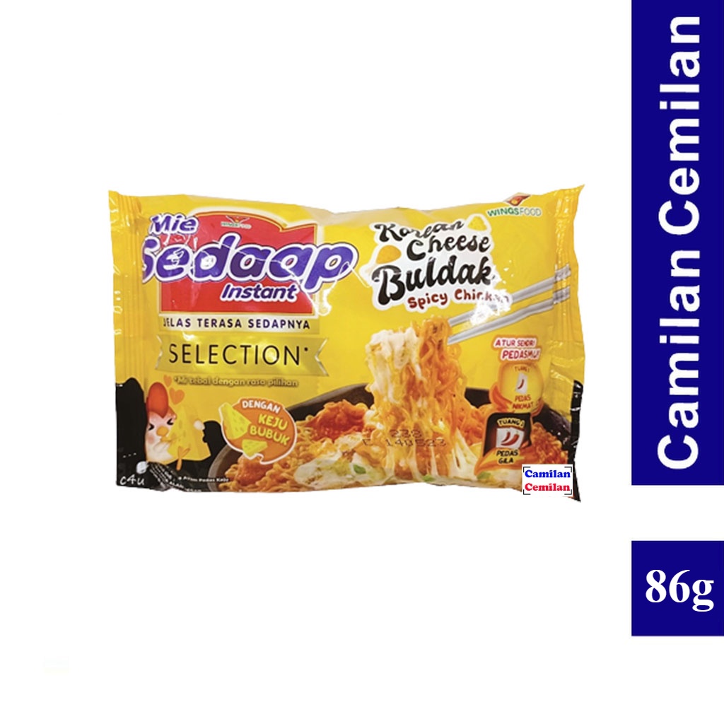 Jual Sedaap Sedap Korean Cheese Buldak 86 Gr Shopee Indonesia 