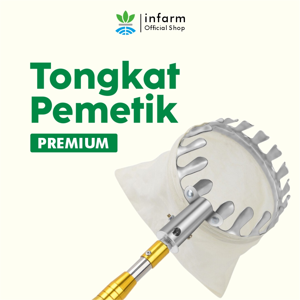 Jual INFARM – Tongkat Pemetik Buah Panjang 2M Bahan Besi Tebal Premium ...