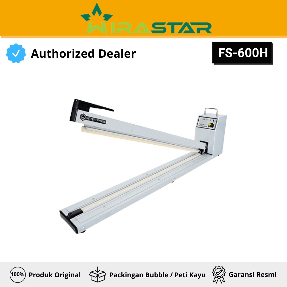 Jual Hand Sealer Wirapax FS 600H FS600H Long Arm Hand Sealer 60cm