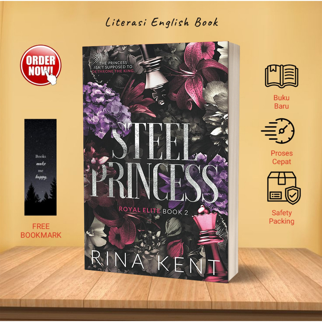 Jual Steel Princess (Royal Elite, #2) by Rina Kent (English) | Shopee ...