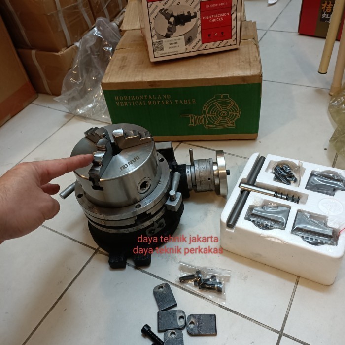 Jual flange set rotary table 6