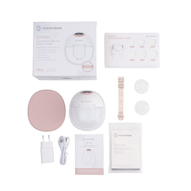 Jual MOMABAE - Omni Electric Handsfree Breast Pump | Pompa Asi | Shopee ...