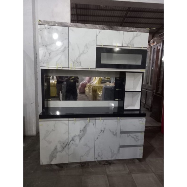 Jual lemari sayur hpl rak piring hpl | Shopee Indonesia