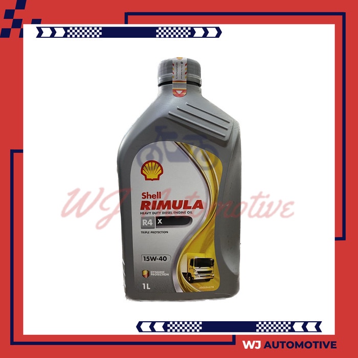 Jual Shell Rimula R4Plus 15W40 1 Liter Oli Mesin Mobil R4 Plus Diesel ...