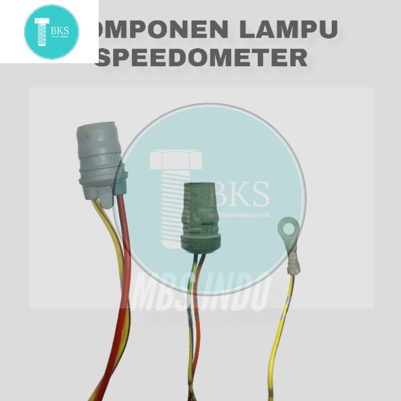 Jual FITING RUMAH LAMPU SPEEDOMETER UNIVERSAL BESAR KECIL SKUN BULAT ...