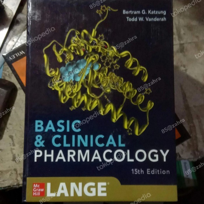 Jual Buku Basic & Clinical Pharmacology, 15e (HC) | Shopee Indonesia