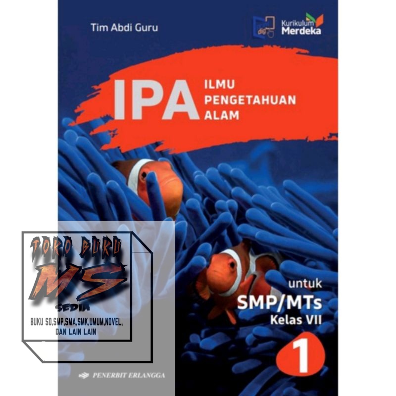 Jual Erlangga Buku IPA Ilmu Pengetahuan Alam Untuk SMP/MTS Kelas 7 ...