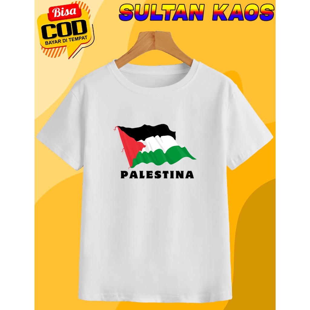 Jual -Stand For Palestine Sultankaos89 Baju Stand for Palestine/Kaos