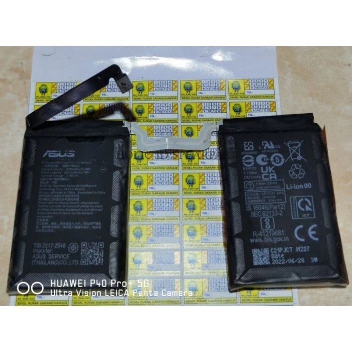 Jual baterai Asus rog 6 original battery Asus rog 6 original copotan ...