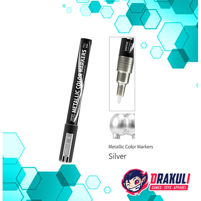 Jual DSPIAE MKA Metallic Color Gundam Markers - MKA-11 Silver | Shopee ...