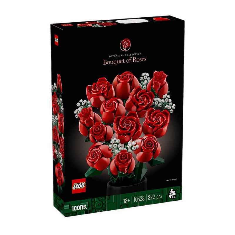 Jual LEGO® Icons Bouquet of Roses building kit - 10328 | Shopee Indonesia