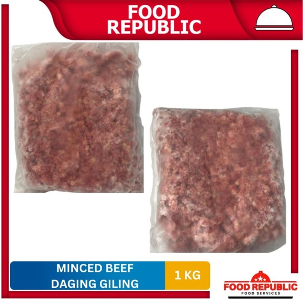 Jual MINCED BEEF 1kg / DAGING SAPI GILING / Cincang Halus GROUND BEEF ...
