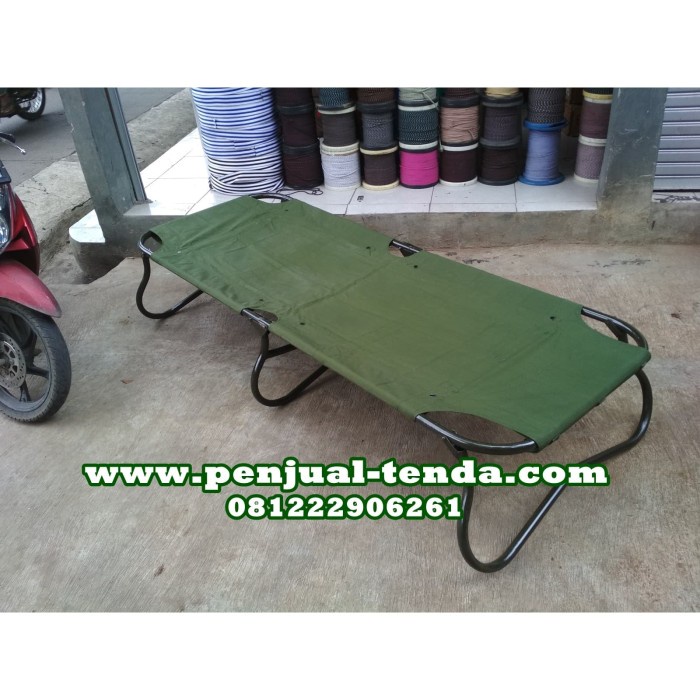 Jual Velbed Besi Velbed Tni Velbed Tentara Ranjang Lipat Folding Bed Besi Shopee Indonesia