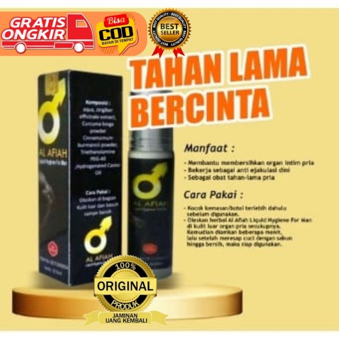 Jual Obat Kuat Oles Al Afiah Hajar Jahanam Black Stone 100 Asli