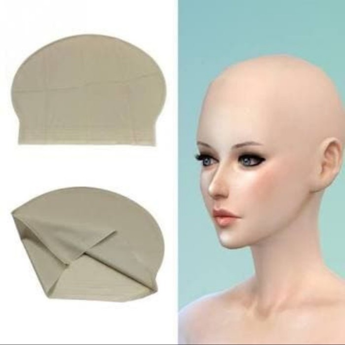 Jual TERMURAH ASESORIS KEPALA Bald Cap Latex kepala Botak Bald cap Shopee Indonesia