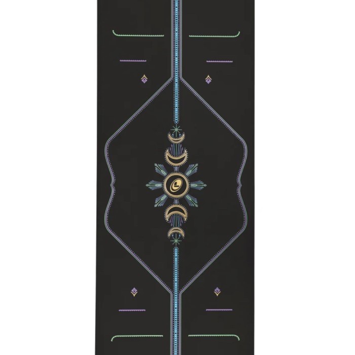 Jual LIFORME COSMIC MOON YOGA MAT BLACK Shopee Indonesia