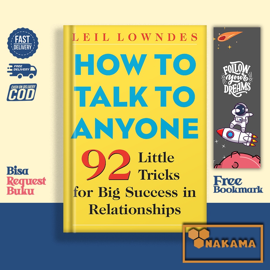 Jual How To Talk To Anyone Leil Lowndes (English Version) Shopee Indonesia
