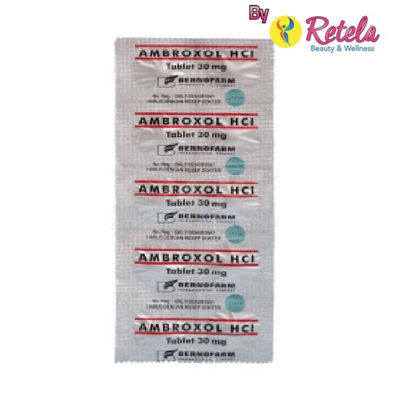 Jual Ambroxol Mg Strip Tablet Gen Berno Shopee Indonesia